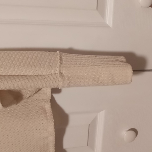 Off White (Stone) Soft & Sexy Off The Shoulder Waffle Knit Plus size 2Xl NWT - Picture 4 of 10